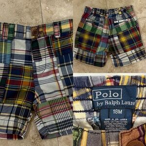 Polo Ralph Lauren Baby Madras Shorts